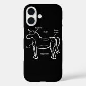Unicorn Parts iPhone Case (Achterkant)
