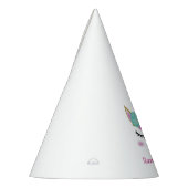 Unicorn party aangepaste naam feesthoedjes (Links)