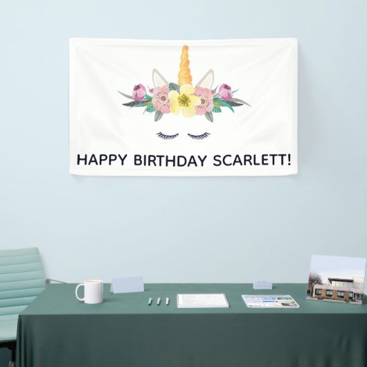 Unicorn Party Banner (Beurs)