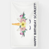 Unicorn Party Banner (Verticaal)
