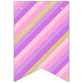 Unicorn Party Banner, Unicorn Birthday Vlaggetjes (Derde vlag)