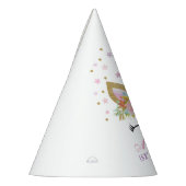 Unicorn Party Pet Floral Unicorn Birthday Party Feesthoedjes (Links)