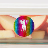 Unicorn Party Rainbow Labels (Aangebracht)