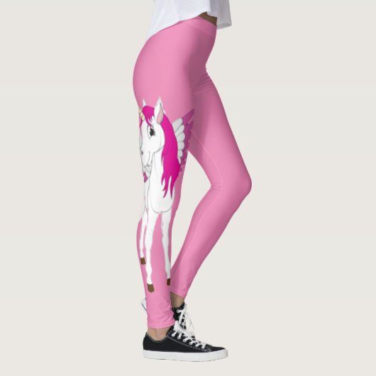 Unicorn Party roze Leggings (Rechts)
