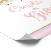 Unicorn Party Table Sign Magical Unicorn Poster (Hoek)