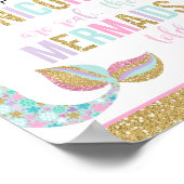 Unicorn Party Table Sign Magical Unicorn Poster (Hoek)