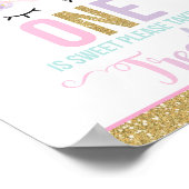 Unicorn Party Table Sign Magical Unicorn Poster (Hoek)