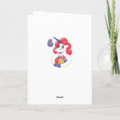 Unicorn, Pasen Kaart (Achterkant)