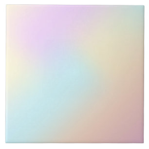 Unicorn pastel blend overeenkomende witte pastelst tegeltje