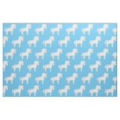 Unicorn Pastel Rainbow Blue Stof (Fat Quarter)