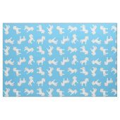 Unicorn Pastel Rainbow Blue Stof (Fat Quarter)