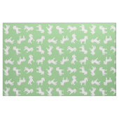 Unicorn Pastel Rainbow Green Stof (Fat Quarter)