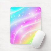 Unicorn Pastel Rainbow-kleur Muismat (Met muis)