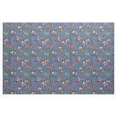 unicorn patches denim fabric stof (Fat Quarter)