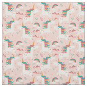  Unicorn Patroon Stof (Swatch)
