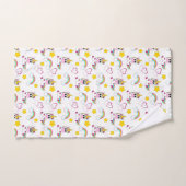 Unicorn pattern bad handdoek (Handdoek)
