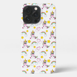 Unicorn pattern iPhone 13 pro hoesje