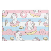 Unicorn Pattern Kussensloop (Voorkant-Rechts)