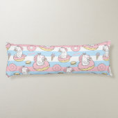 Unicorn Pattern Lichaamskussen (Achterkant)