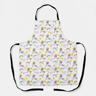 Unicorn pattern schort