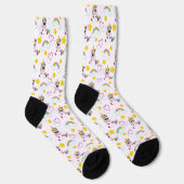 Unicorn pattern sokken (Rechts)