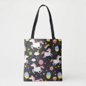 Unicorn Pattern Tote Bag (Voorkant)