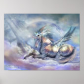 Unicorn Peace Art Poster/Print Poster (Voorkant)