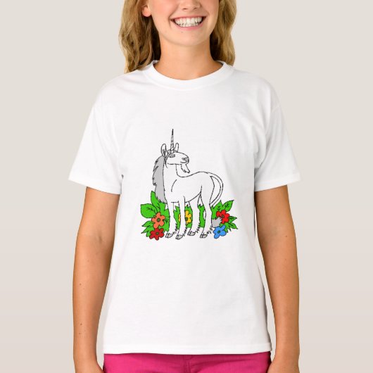 Unicorn Peace T-shirt (Voorkant)