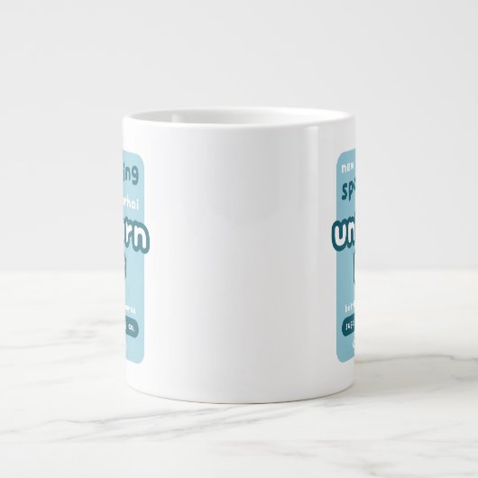 Unicorn Pee Grote Koffiekop (Voorkant)