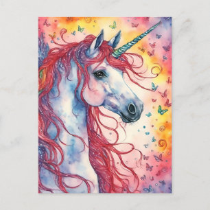 Unicorn Pegasus Briefkaart