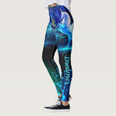 Unicorn Pegasus Dreamweaver Jouw tekst Yoga Pants Leggings (Links)