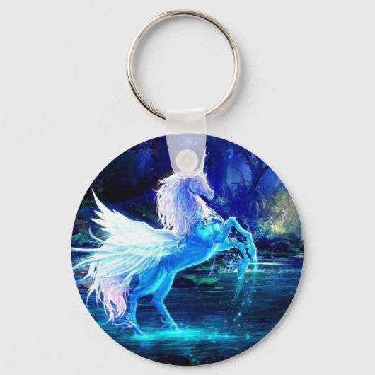 Unicorn Pegasus Sleutelhanger Voeg JOUW NAAM toe (Achterkant)