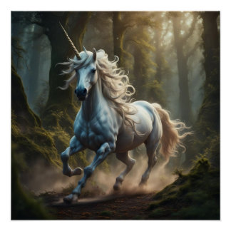 Unicorn Perfect Poster