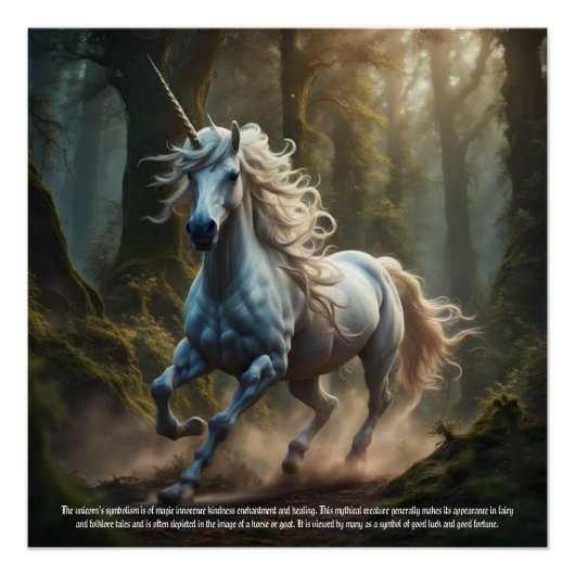 Unicorn Perfect Poster (Voorkant)