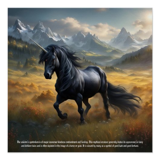 Unicorn Perfect Poster (Voorkant)