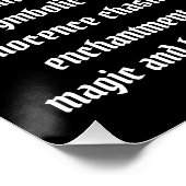 Unicorn Perfect Poster (Hoek)