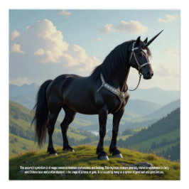 Unicorn Perfect Poster