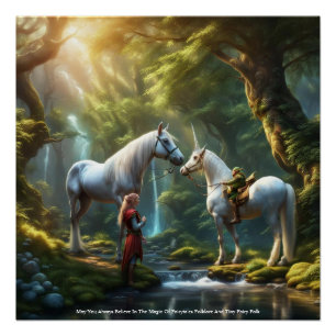 Unicorn Perfect Poster