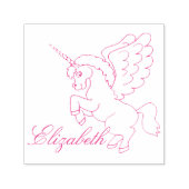 Unicorn personaliseren  zelfinktende stempel (Design)