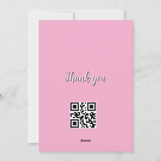 unicorn & personalize your name feestdagenkaart (Achterkant)