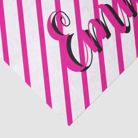 unicorn & personalize your name tissuepapier (Detail)