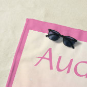 Unicorn Personalized Beach Towel Strandlaken (In situ)