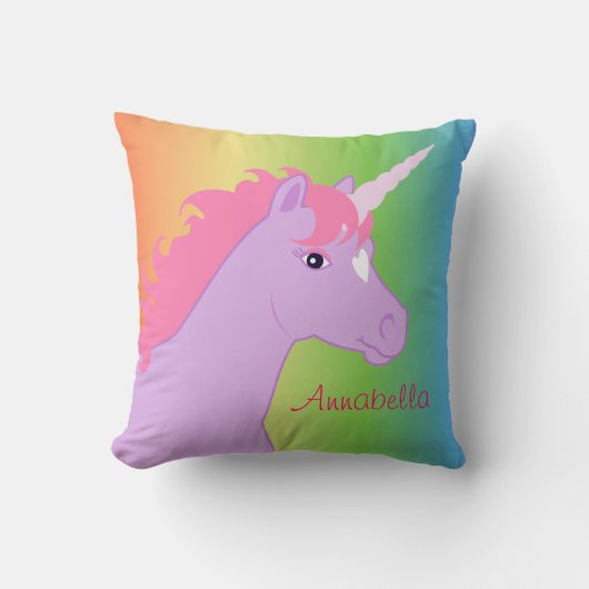 Unicorn Personalized Kussen (Voorkant)