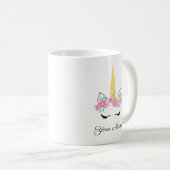 Unicorn Personalized Mug Koffiemok (Voorkant rechts)