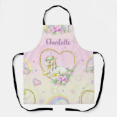 Unicorn Personalized Schort (Voorkant)