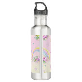Unicorn Personalized Waterfles (Achterkant)