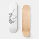 Unicorn Persoonlijk Skateboard (Voorkant)