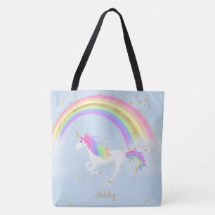 Unicorn Persoonlijke tas   Goudregenboog