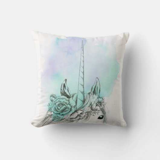 Unicorn Pillow Kussen (Voorkant)