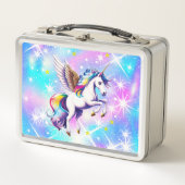Unicorn Pink en Blue Iridescent Sparkle (Voorkant)